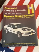 Haynes Repair Manual 24032 Chevrolet Corsica Beretta 1987-1996 New Sealed Gm Haynes Repair Manual 24032 Chevrolet Corsica Beretta 1987-1996 New Sealed Gm