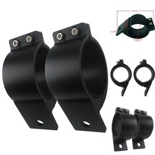 2pc 3 Inch Adjustable Aluminum Mounting Brackets for Bullbar Roll Cage Fog Light