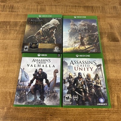 Assassin's Creed Xbox One Series X Lot Origins, Valhalla