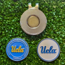 UCLA Bruins Golf Ball Marker with Magnetic Hat Clip New
