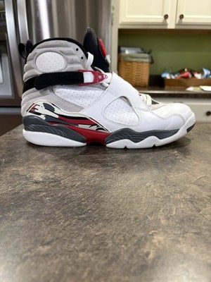 Air Jordan 8 Retro Bugs Bunny White Black Red Gray Men's Basketball Shoes |  eBay