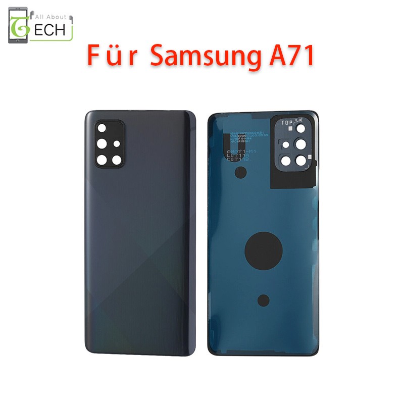 Für Samsung Galaxy A71 SM-A715 Akkudeckel Backcover Rückseite + Dichtung ...