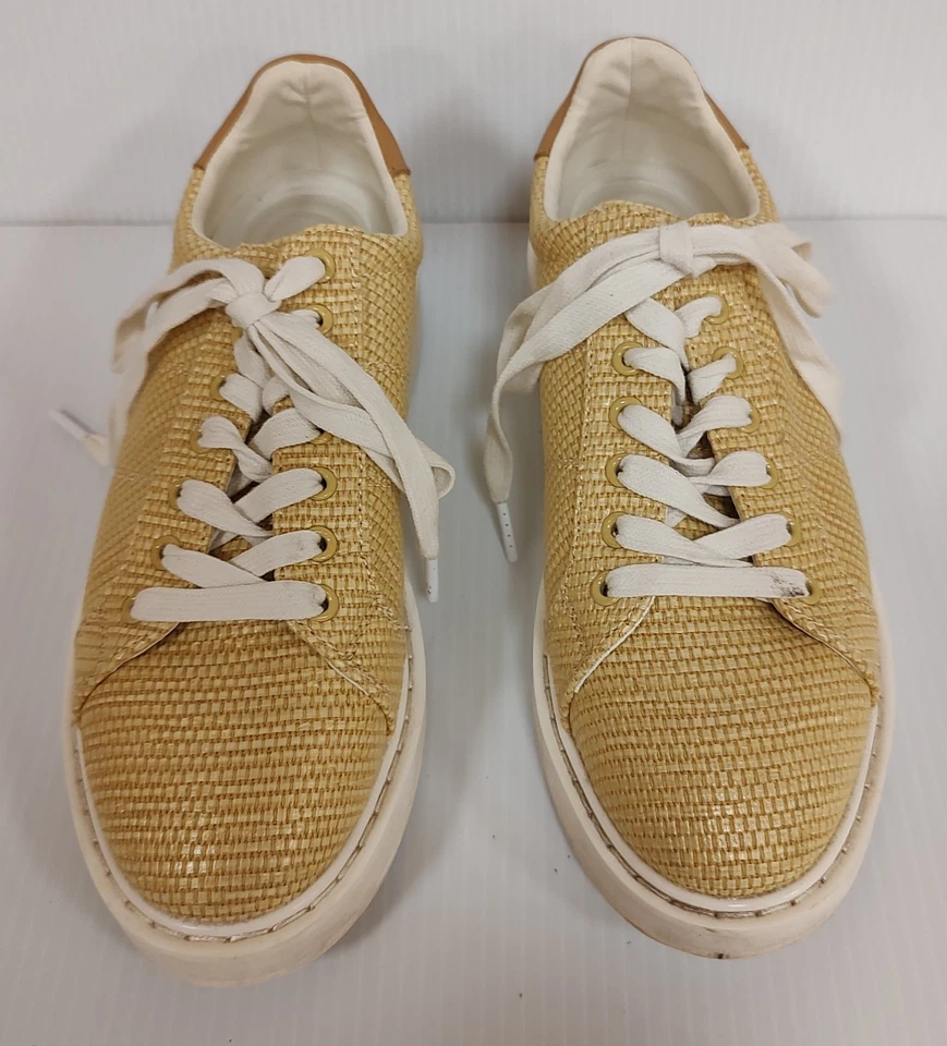 Zapatillas para mujer Ralph Lauren Angeline talla 7,5 color tostado dorado Foto 4 de 4