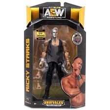 (Rare 1 of 3000) Ricky Starks - AEW Unrivaled 9  Toy Wrestling Figure