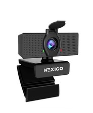 NexiGo N60 1080P Webcam with Microphone USB Privacy Cover Full HD