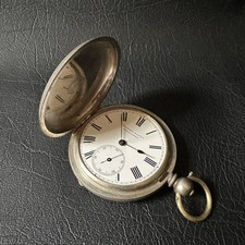 Rare Antique Wenzel  Enes Melbourne G. Chopard fine Silver case pocket watch