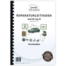 Schema elettrico Audi A8 tipo 4E 2002-2010