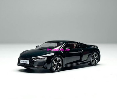 Masdi 1:64 Green 2022 R8 V10 Coupe Sports Model Diecast Metal Car 