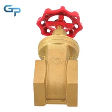 High Pressure Brass Gate Valve DN65 2.5 Inch NPT Female for Industrial Flow Cont