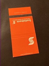 Cubierta Matchbook - Scotiabank de Nueva Escocia Canadá