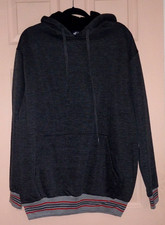 Brand New Pacific Polo Club Gray Large Polyester - Cotton Men's Long Sleeve...