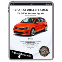 VW Golf 7 Sportsvan AM (14-17) Benzinmotor 1,2L 86-110 PS Werkstatthandbuch PDF