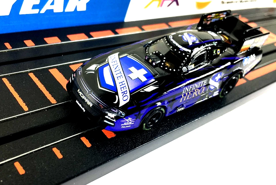 Ho Slot Cars, Dodge Charger, Jegs, Goodyear eagle, Matco Tools, All New Perfect. - Image 3 of 4
