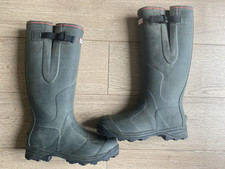 Stivali Wellington Hunter Balmoral in neoprene regolabili da uomo oliva taglia 9 EU 43