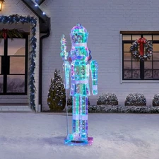 Member's Mark 6' Pre-Lit Prismatic Nutcracker