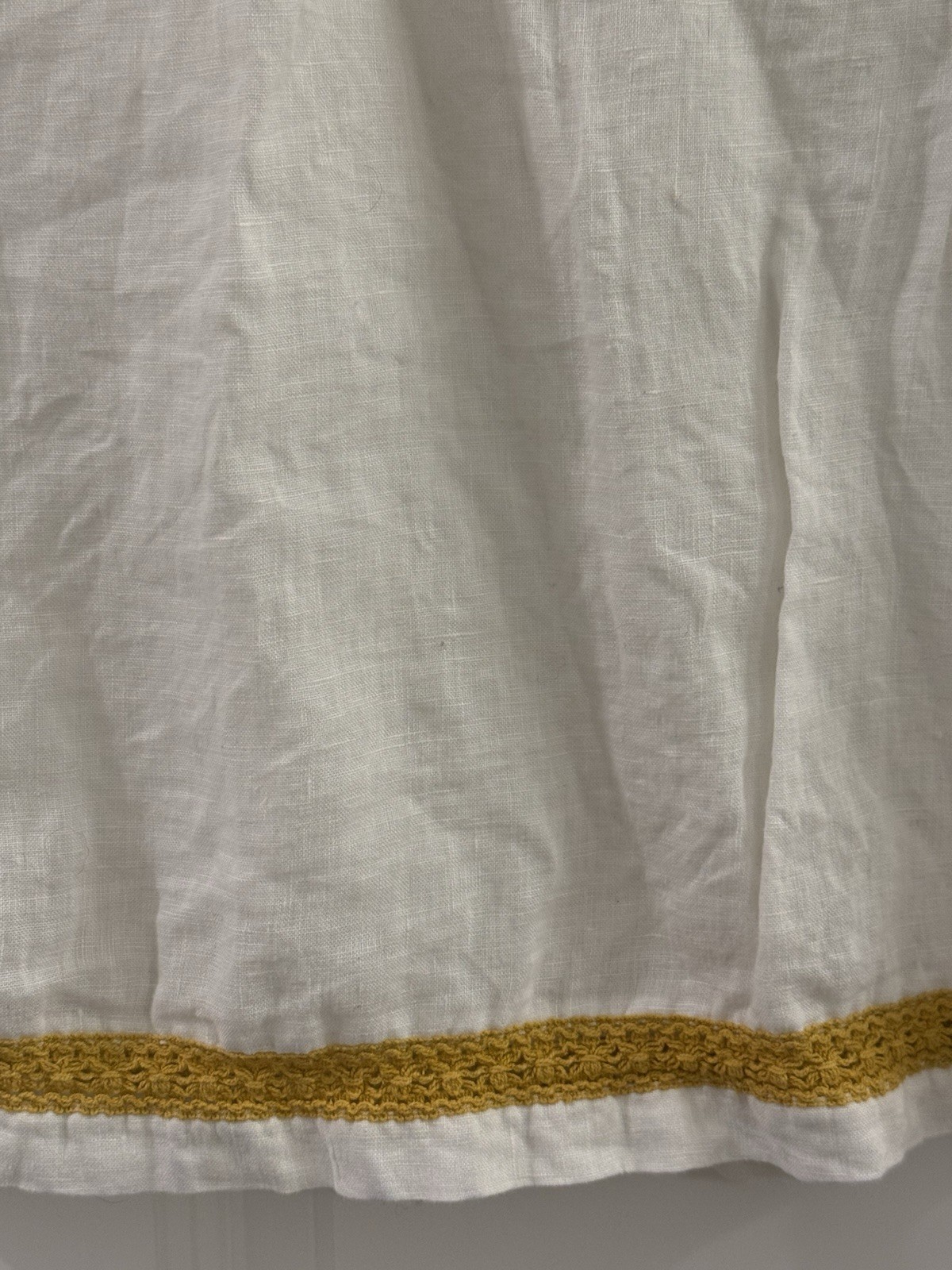 Tory Burch Women's Sleeveless Blouse 100% Linen, Size 10 thumbnail 4