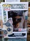 Funko Pop! fallout 4 Dogmeat #76 Gamestop Powerup Rewards Exclusive Flocked New!