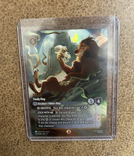 Disney Lorcana Scar Finally King Enchanted Foil 239/204 The First Chapter
