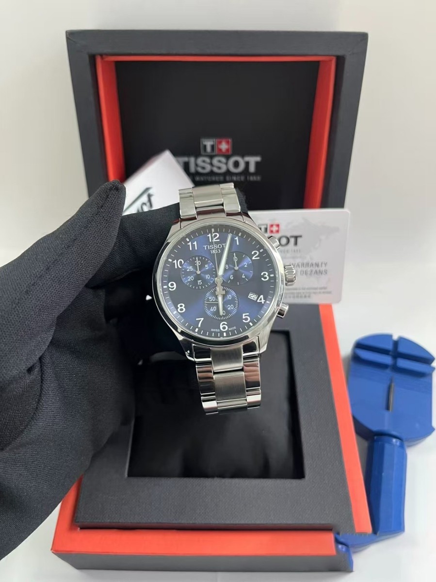 Tissot Chrono XL Classic Blue Dial Men's Watch | BRAND NEW IN T116