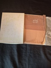 4 Pair VEITEL Seamed Nylon Stockings Size 10.5- 31 NWB