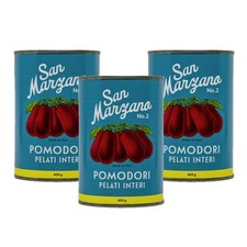 Pomodori "Pomodori pelati di San Marzano Vint.", set di 3.