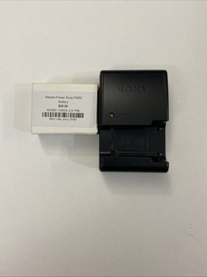Sony BC-VW1 Battery Charger + NP-FW50 Replacement Battery for Sony Digital Camer