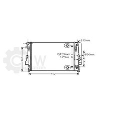 Radiateur Mercedes VITO