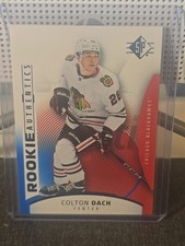 2026 Upper Deck SP Hockey Colton Dach Rookie Authentics Blue
