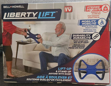 Convenient Liberty Lift 15" Standing Aid Bar with No-Slip Grip Handles