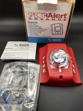 Spectra Alert Advance SR Strobe STD CD Red New Open Box