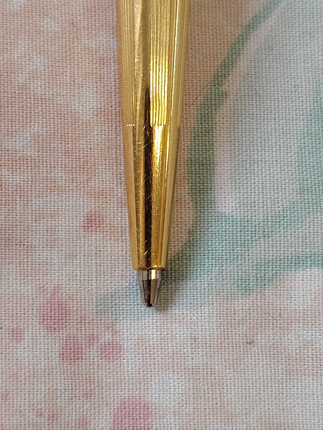 Caran Dache Madison Gold Plated Ball Point Pen Made In Swiss