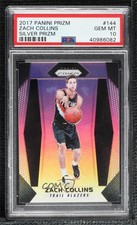 2017-18 Panini Prizm Silver Prizm Zach Collins #144 PSA 10 GEM MT n8q