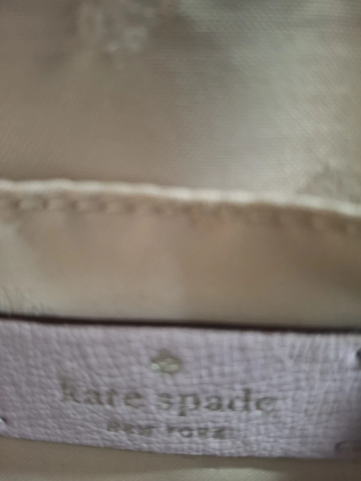 kate spadeHollie Spade Clover Geo Embossed Dome Crossbody Frozen Lilac - Image 4 of 4