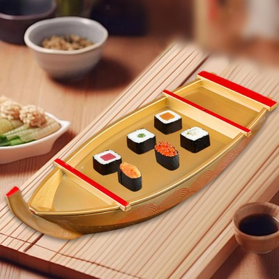 Sushi Boot Serviertablett Einweihung Geschenk Sashimi Halter Servier Boot Teller