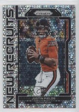 2021 Panini Prizm New Recruits No Huddle Prizm Justin Fields #NR-4 0w27
