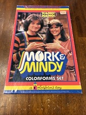 Mork  Mindy Colorforms Play Set 1979 Robin Williams TV Show VTG