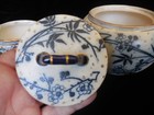 Antique Doulton Burslem  BLUE FLORAL Creamer & Sugar Bowl c . 1886-91 — photo 5