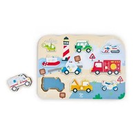 Hape Notfall-Steckpuzzle Holzpuzzle