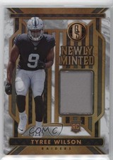 2023 Panini Gold Standard Newly Minted Memorabilia White 43/49 Tyree Wilson 1z6