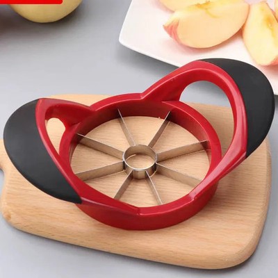 Stainless Steel Apple Slicer & Corer, Super Sharp Apple Cutter Peeler, Multifunc