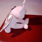 Ty Beanie Babies Halo White Bear Angel Plush with Silver Wings 1999 Vintage — photo 3