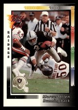 Marcus Allen 1992 Wild Card #68 Los Angeles Raiders FOOTBALL *079
