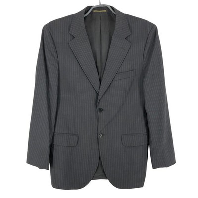 MASSIMO DUTTI Herren Super 120 Woll Blazer Jacke Größe 50 - M