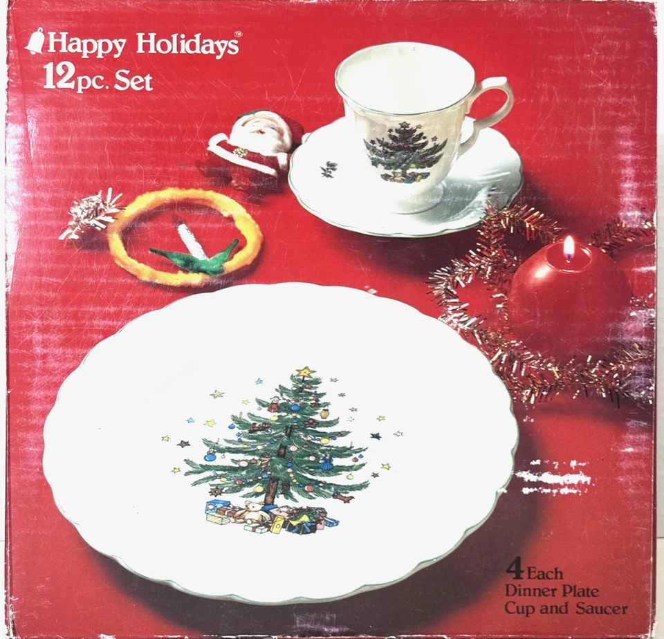 Nikko Happy Holiday Juego de 12 Piezas Nuevo con Caja Foto 2 de 4