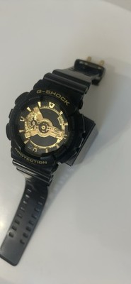 G-SHOCK Casio G-SHOCK Black Resin Analog-Digital Shock Resistant 200m