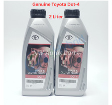 Genuine Toyota & Lexus DOT 4 Brake Clutch Fluid 2L OE Quality 0882380112 15.00 per litre