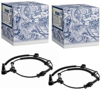 2X Vemo ABS-SENSOREN Hinten Beidseitig Passend FüR Jeep Grand | V33-72-0092