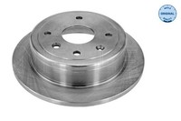 2X Meyle 29-15 523 0002 Bremsscheibe Hinten L/R Passt Zu: Chevrolet Astra, Aveo