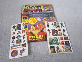 Mean machines Sega magazine ,# 18,April 1994, star trek + original stickers