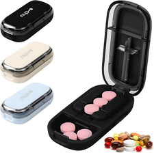 Pill Cutter Splitter for Small and Tiny Pills, Larger Pills, Echu Pill Cutter...